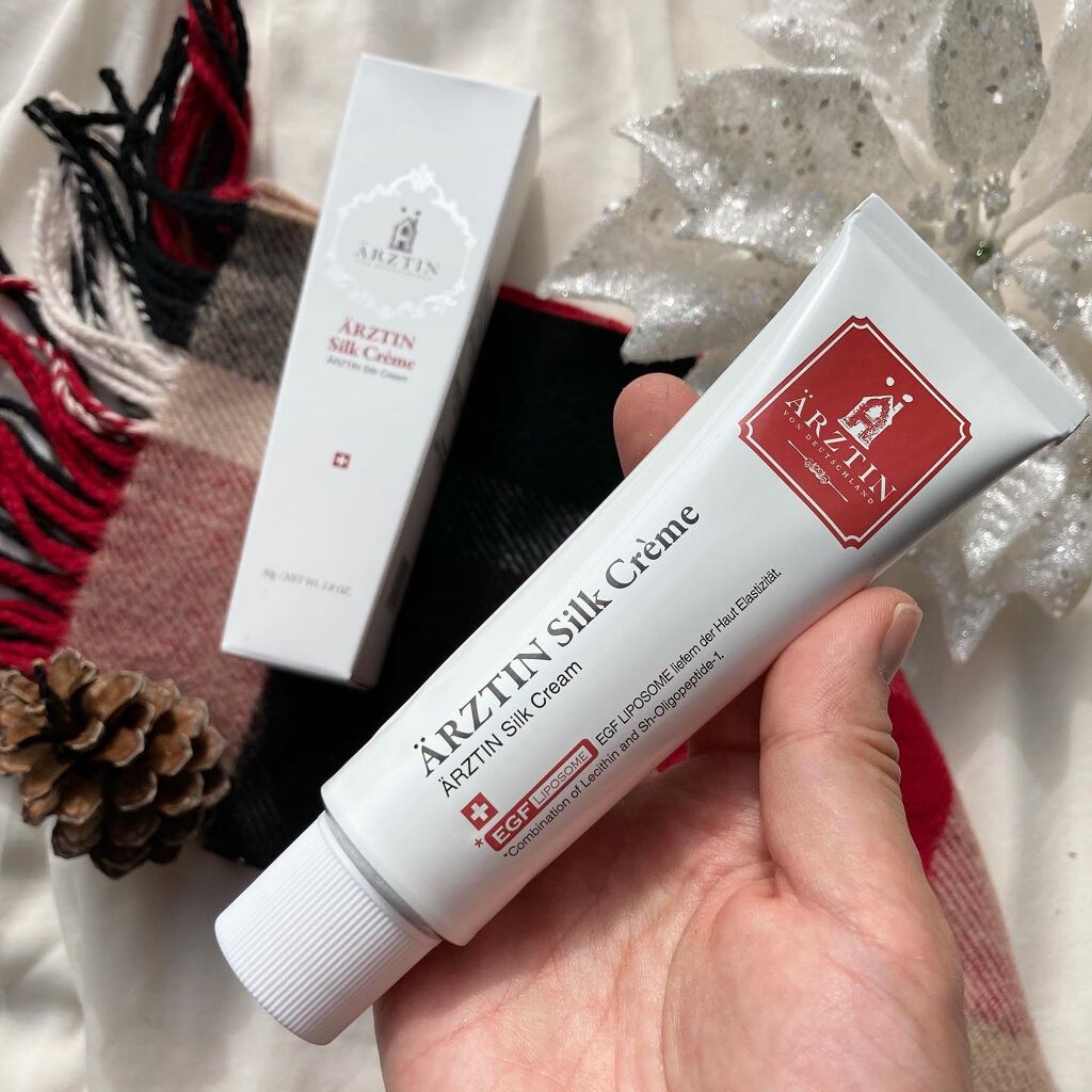 シルククリーム/エルツティン/美容液を使ったクチコミ（2枚目）