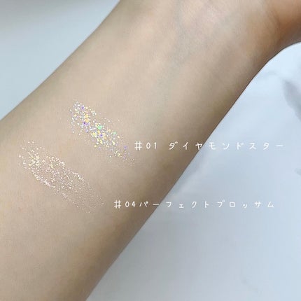 フラワーノーズ スワンバレエシリーズ リキッドアイシャドウ/FlowerKnows/リキッドアイシャドウを使ったクチコミ(4枚目)