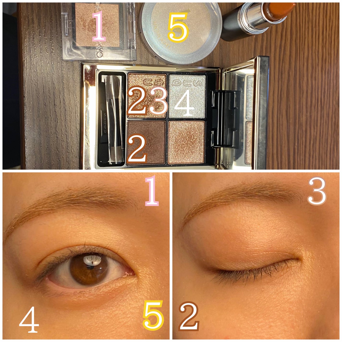 アディクション ザ アイシャドウ パール/ADDICTION/単色アイシャドウを使ったクチコミ(2枚目)