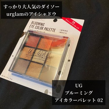 UR GLAM　BLOOMING EYE COLOR PALETTE/U R GLAM/アイシャドウパレットを使ったクチコミ（2枚目）