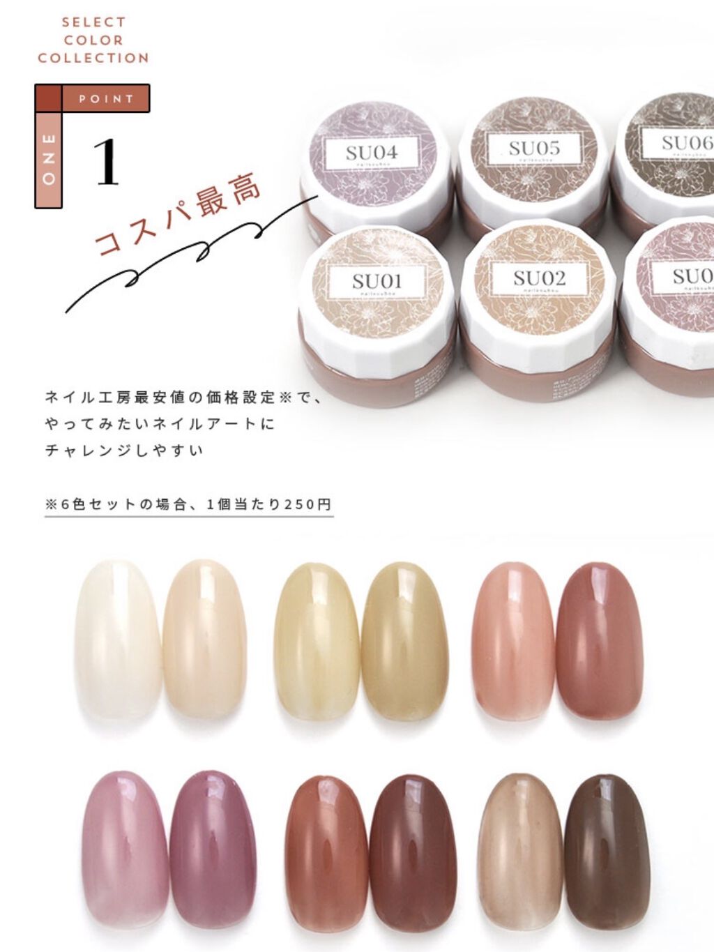 カラージェル/ネイル工房/ジェルネイルを使ったクチコミ（3枚目）