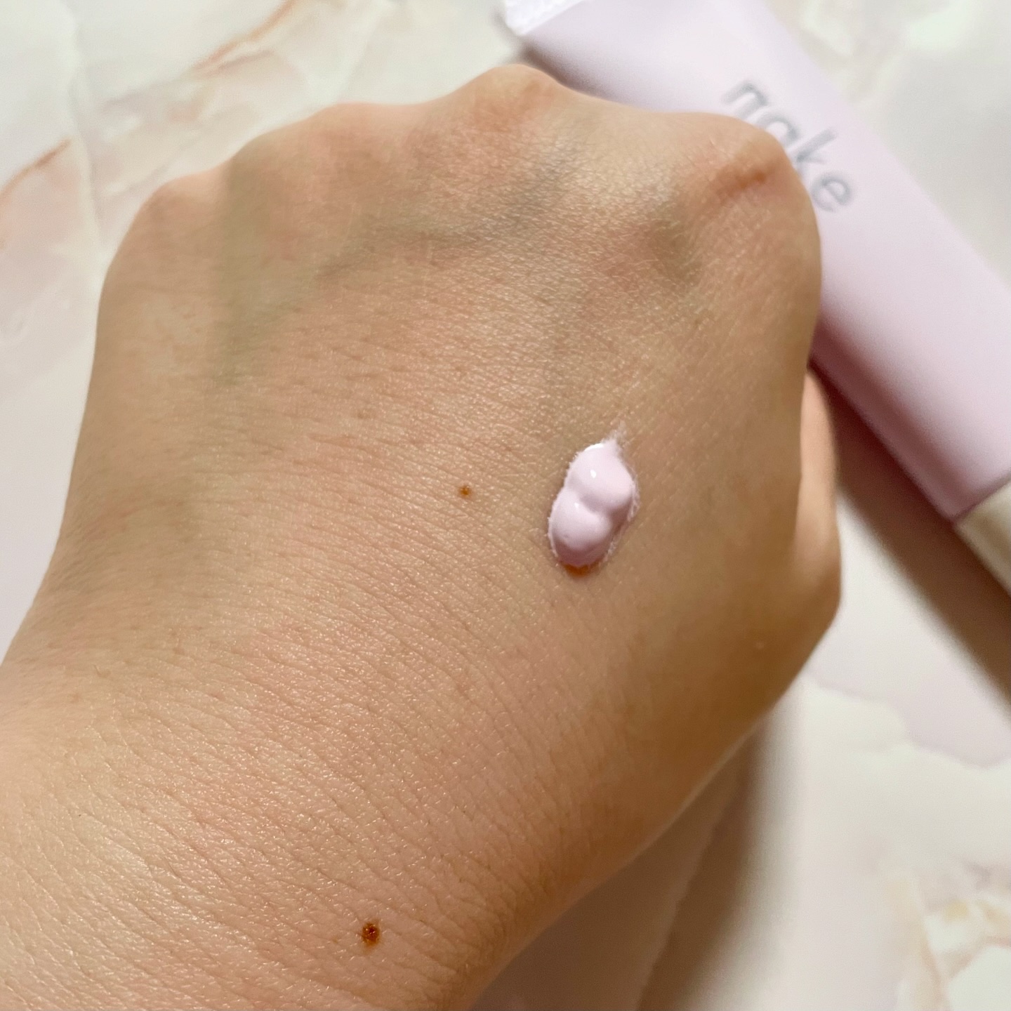 nake ネイク　カラー　チューニング　ベースのクチコミ「ネイクさまからいただきました😊

【 nake カラーチューニングベース 】

「nake(ネ.....」（2枚目）