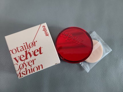 プロテーラービーベルベットカバークッション/espoir/クッションファンデーションを使ったクチコミ(1枚目)