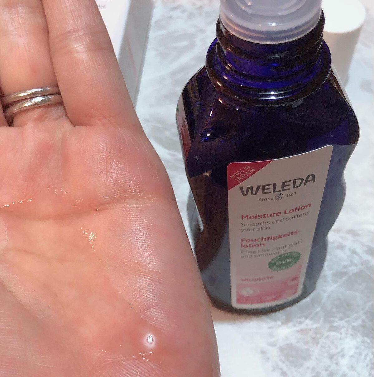 ワイルドローズ モイスチャーローション/WELEDA/化粧水を使ったクチコミ(4枚目)