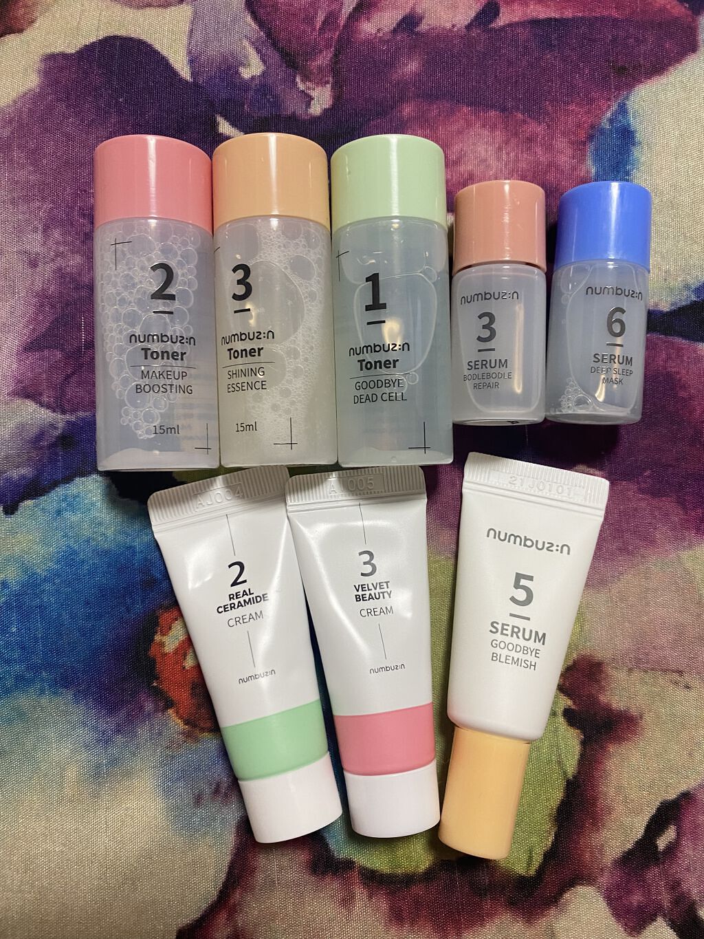 ナンバー組み合わせキット/numbuzin/スキンケアキットを使ったクチコミ（2枚目）