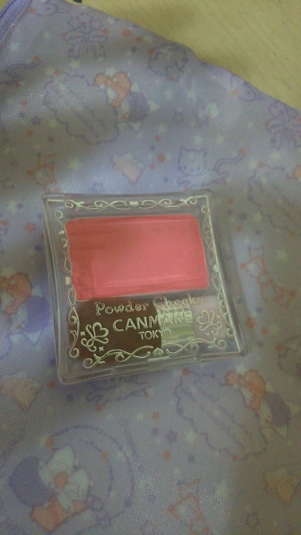 【旧品】パウダーチークス/キャンメイク/パウダーチークを使ったクチコミ(1枚目)