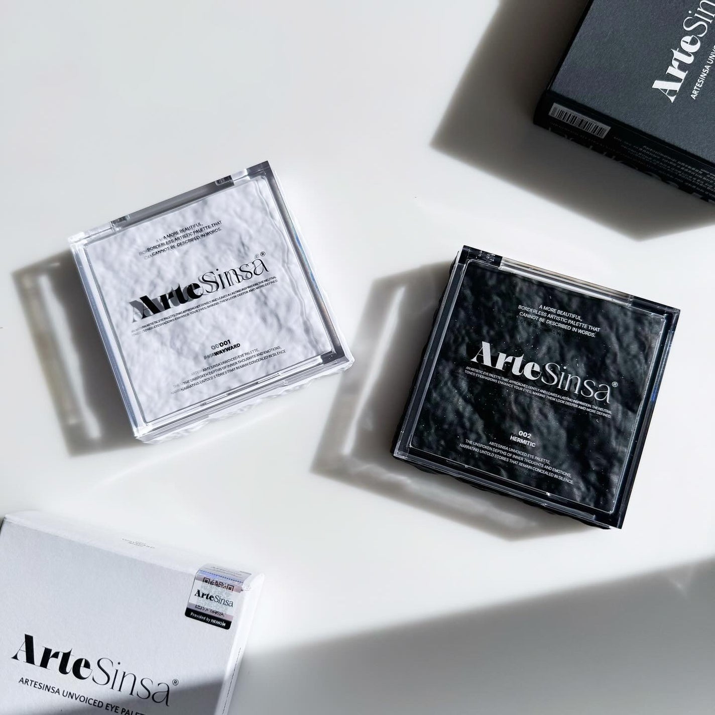 アンボイスドアイシャドウパレット/ArteSinsa/アイシャドウパレットを使ったクチコミ(4枚目)