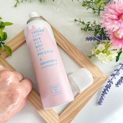 SHEE BY LITS 炭酸ミルクミスト/リッツ/ミスト状化粧水を使ったクチコミ(3枚目)