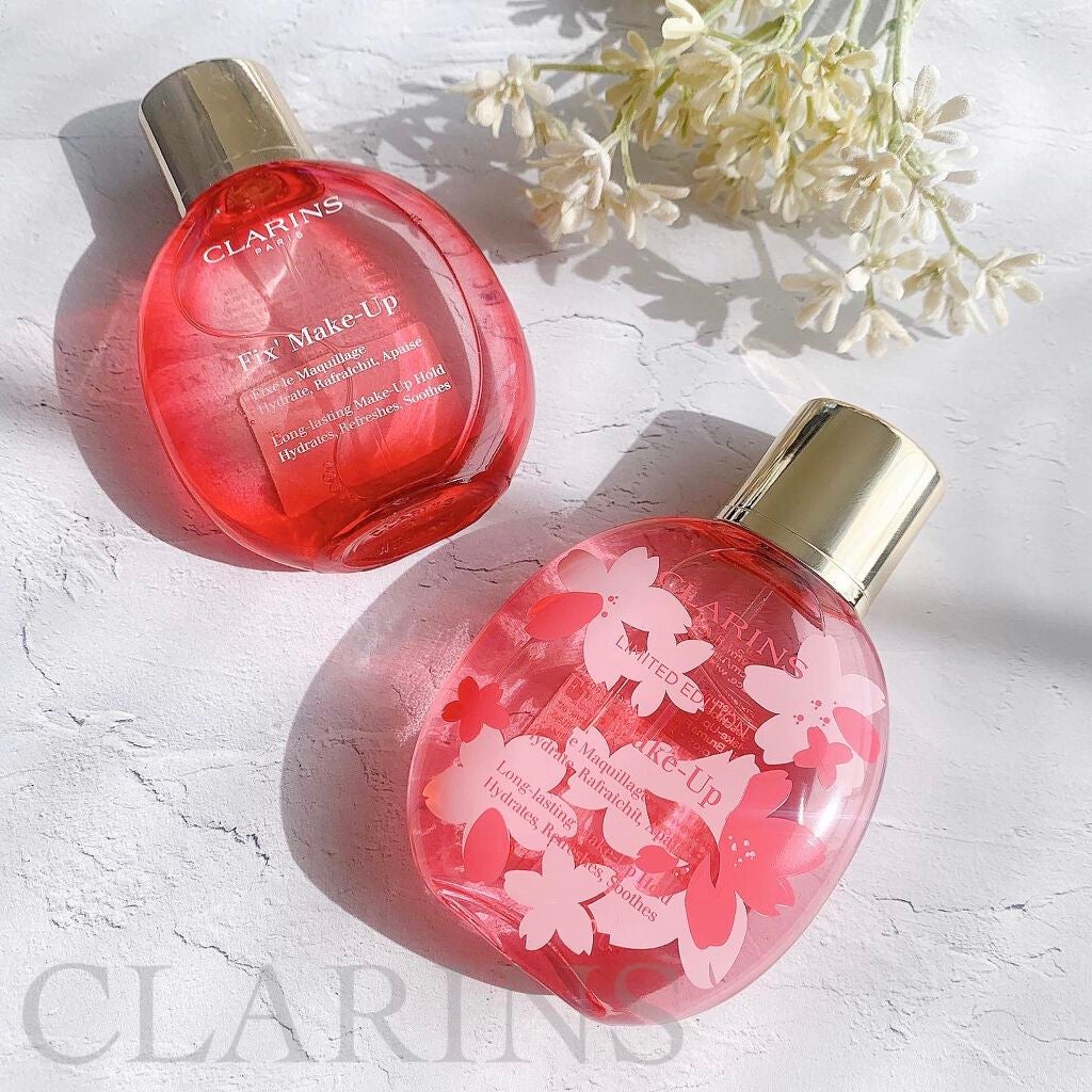 フィックス メイクアップ サクラ/CLARINS/ミスト状化粧水を使ったクチコミ(1枚目)