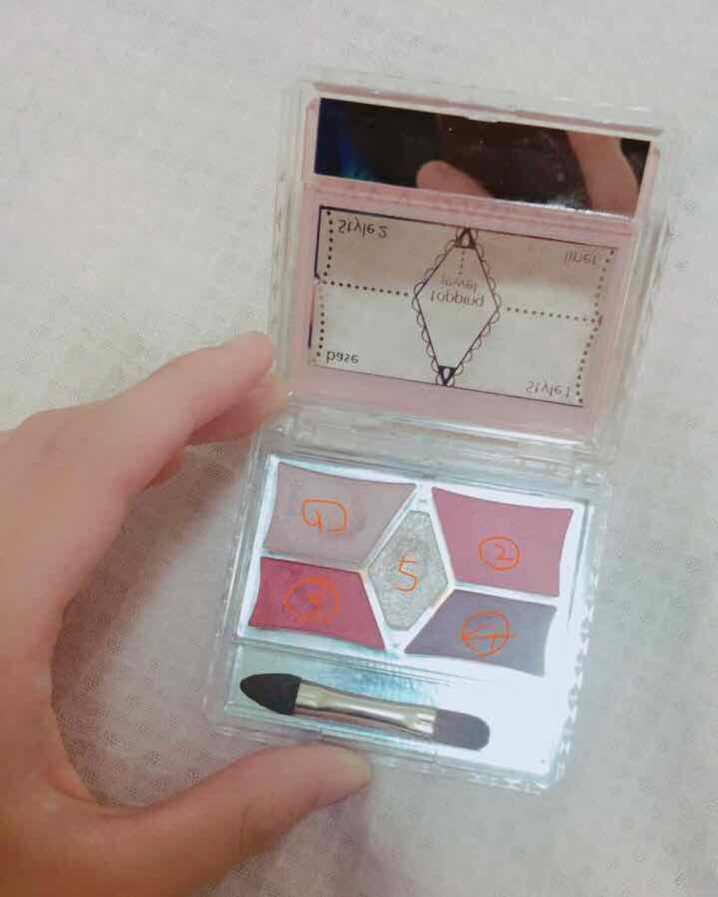 【旧品】パーフェクトスタイリストアイズ/キャンメイク/アイシャドウパレットを使ったクチコミ（2枚目）