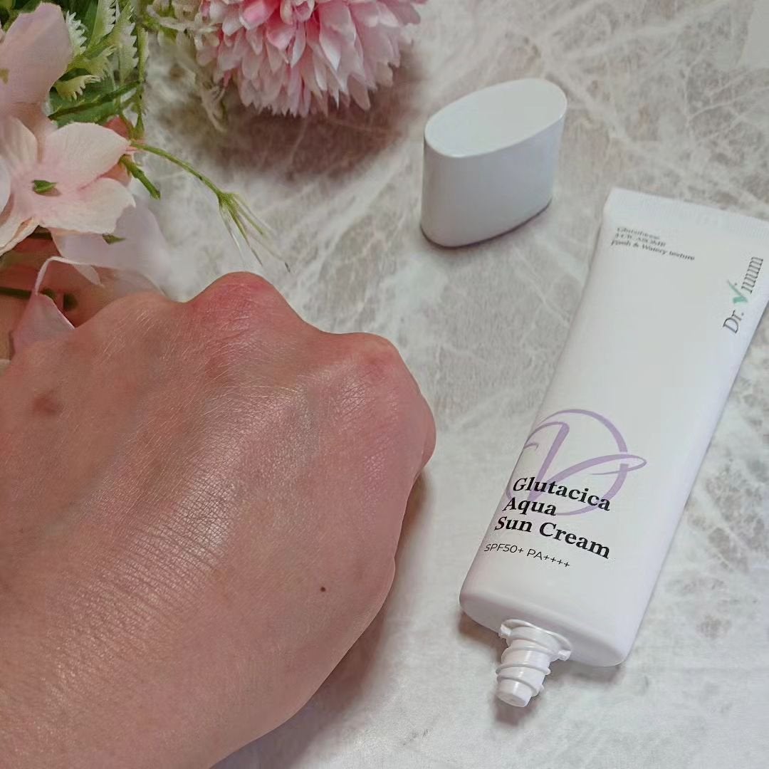 グルタシカ Aサンクリーム/Dr.Viuum/日焼け止めクリームを使ったクチコミ(4枚目)
