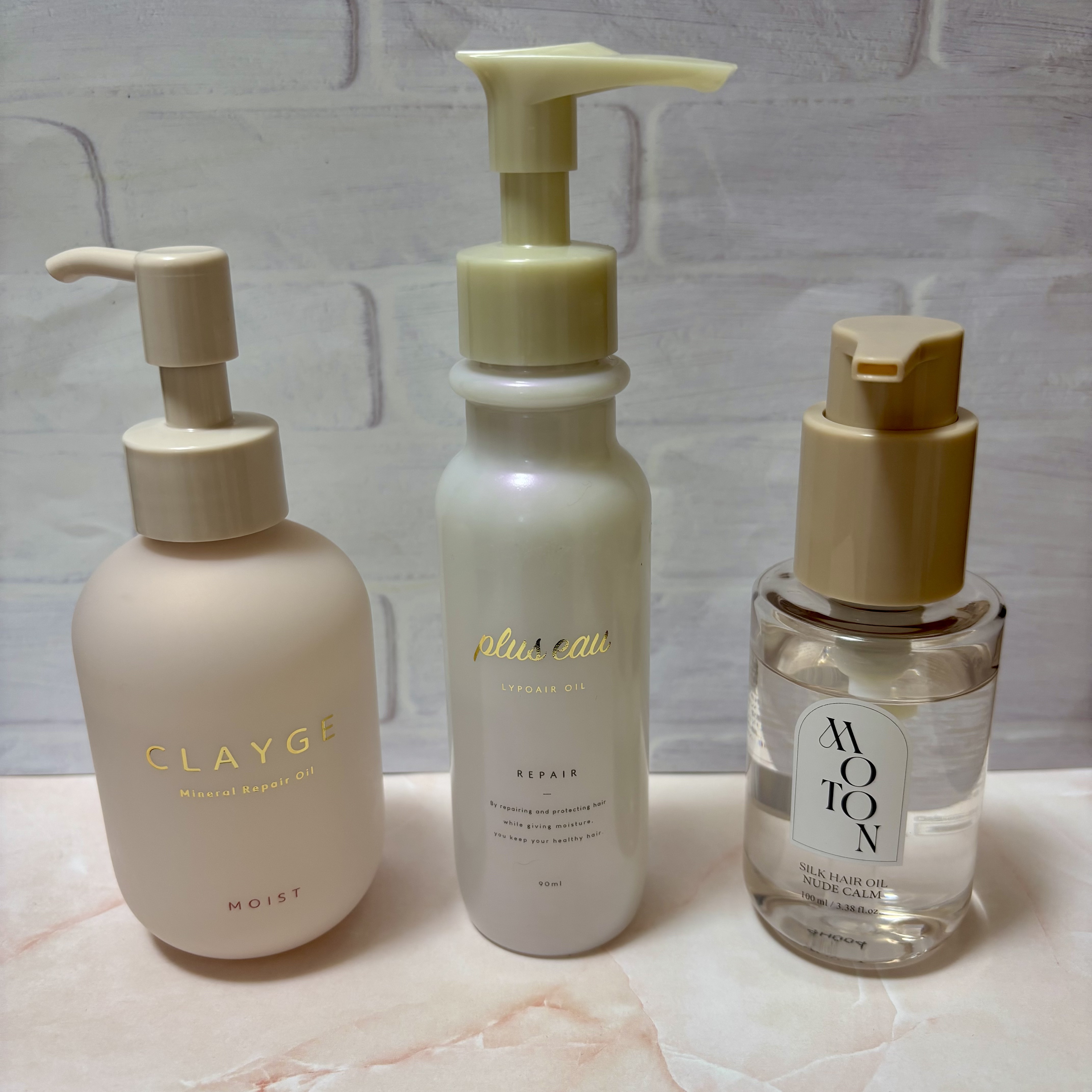 MOTON シルクヘアオイル ヌードカルム/MOTON/ヘアオイルを使ったクチコミ（1枚目）