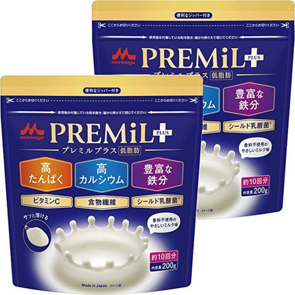 森永乳業 プレミルプラス 低脂肪