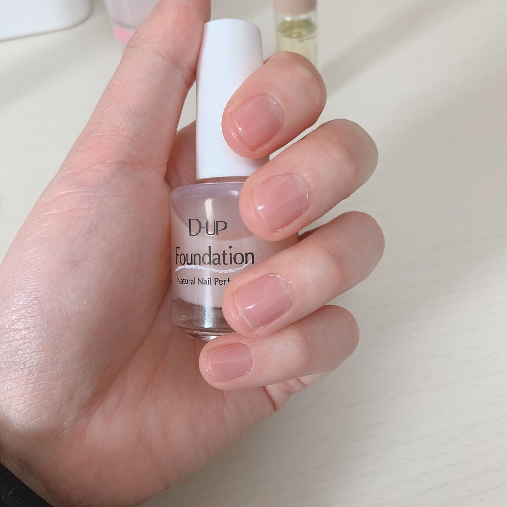 ディーアップファンデーション/D-UP/ネイルベースコートを使ったクチコミ(2枚目)