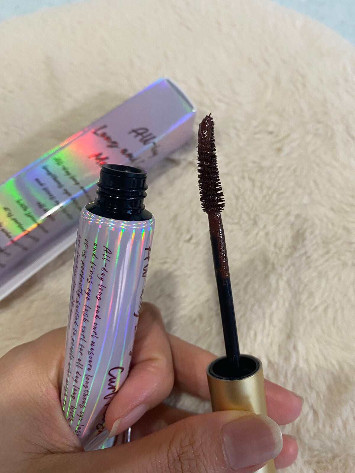 オールデイ ロング アンド カール マスカラ/Milk Touch/マスカラを使ったクチコミ(2枚目)