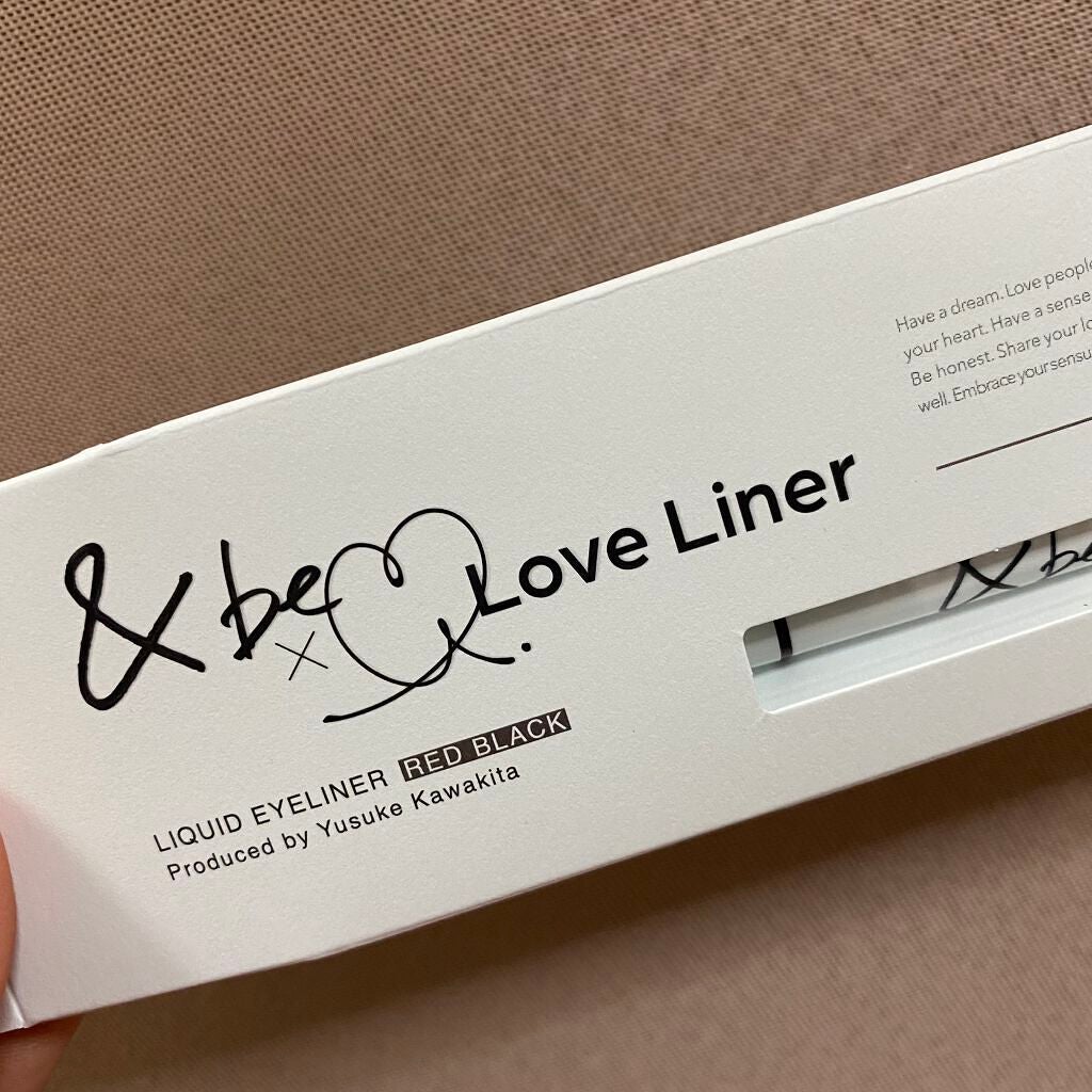 リキッドアイライナー/&be/リキッドアイライナーを使ったクチコミ(1枚目)