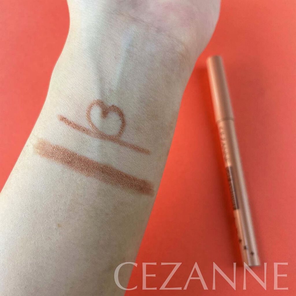 ジェルアイライナー/CEZANNE/ジェルアイライナーを使ったクチコミ（3枚目）