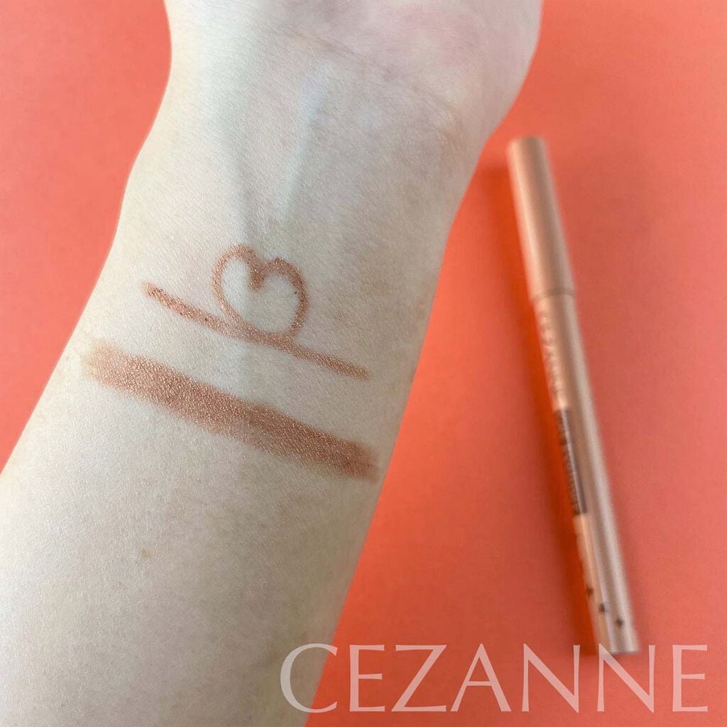 ジェルアイライナー/CEZANNE/ジェルアイライナーを使ったクチコミ(3枚目)