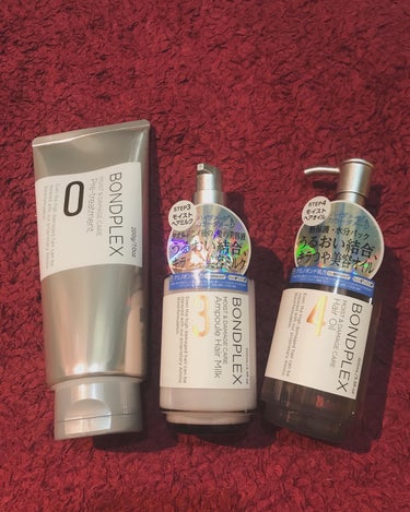 
#スリーアンク #ボンドプレックス #ヘアケア
 
#ボンドプレックス #bondplex 
#MOIST&DAMAGE CARE LINE
 
ボンドプレックス　MOIST&DAMAGE CARE 