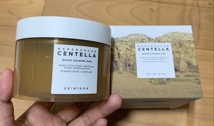 センテラ クイックカーミングパッド/SKIN1004/トナーパッドを使ったクチコミ(1枚目)