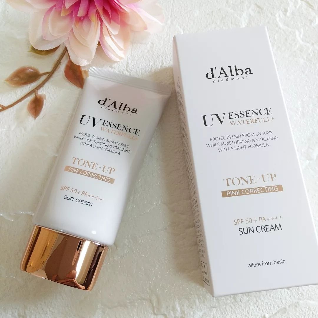 ウォータフルトーンアップサンクリーム/ダルバ/日焼け止めクリームを使ったクチコミ（2枚目）