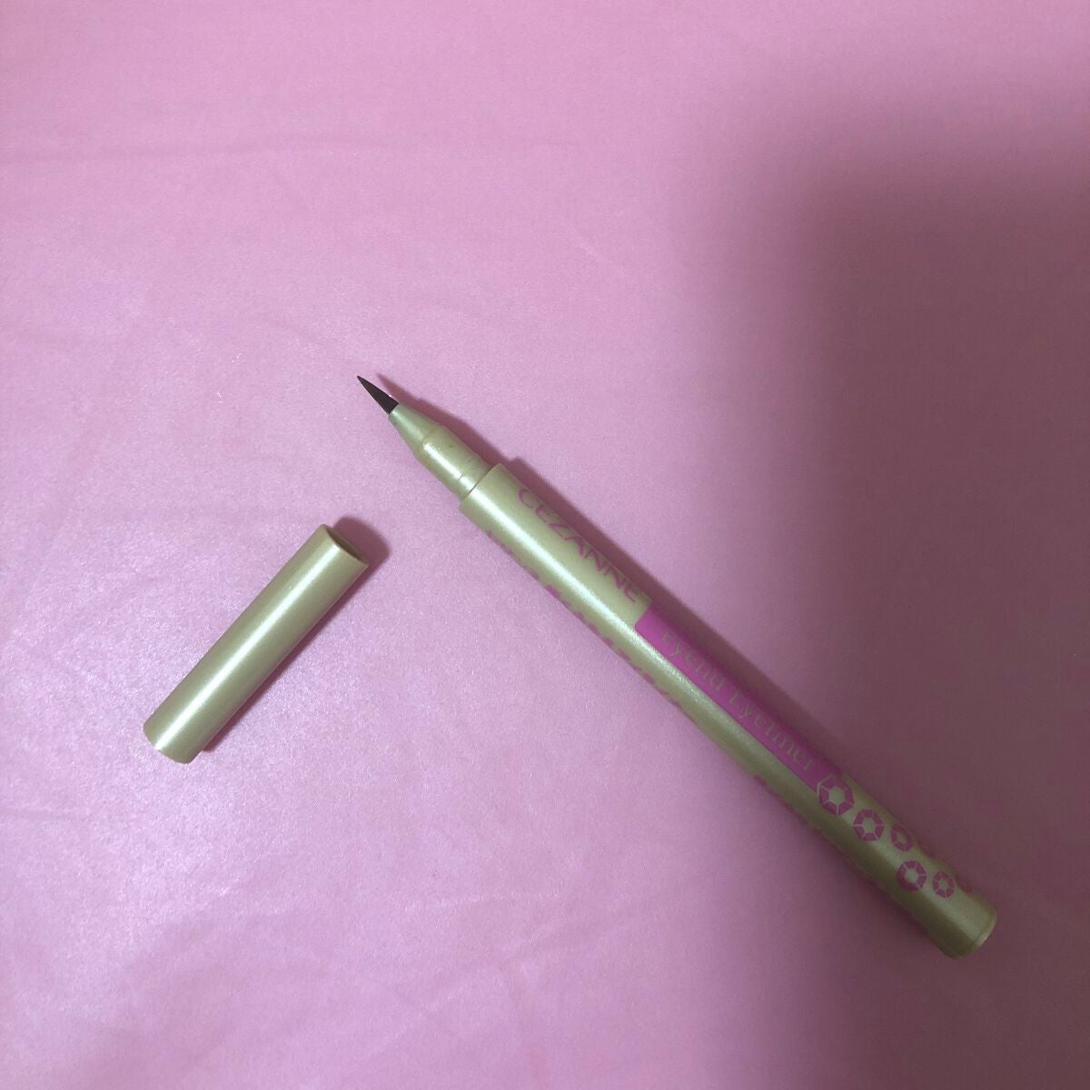 描くふたえアイライナー/CEZANNE/リキッドアイライナーを使ったクチコミ(3枚目)