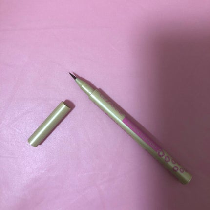 描くふたえアイライナー/CEZANNE/リキッドアイライナーを使ったクチコミ(3枚目)