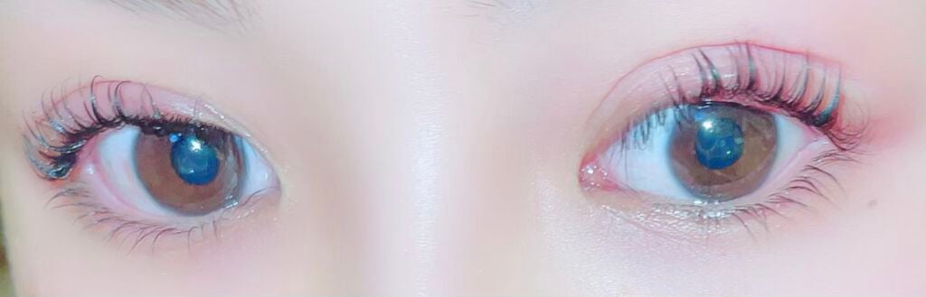 EYE2IN 低刺激 セルフプロ用 まつげパーマ 3種 セット/Qoo10/その他キットセットを使ったクチコミ(5枚目)