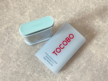コットンソフトサンスティック/TOCOBO/日焼け止めスティックを使ったクチコミ(2枚目)