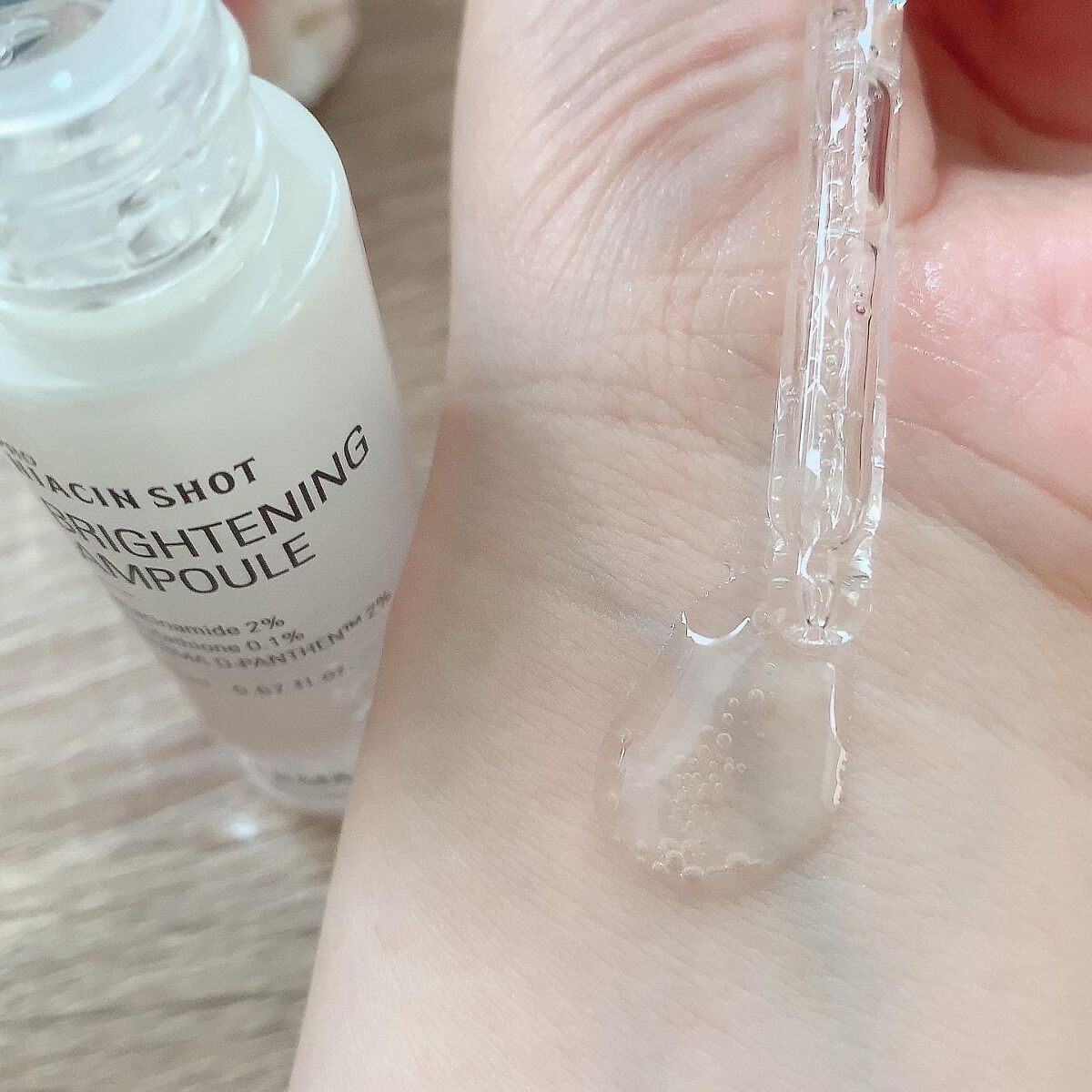 プロナイアシンショット ブライトニングアンプル/Dermatory/美容液を使ったクチコミ(3枚目)