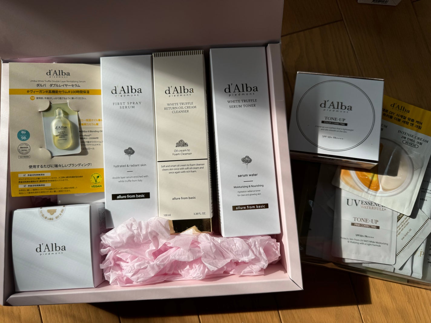 ダルバ ホワイトトリュフファーストスプレーセラム/ダルバ/ミスト状化粧水を使ったクチコミ(1枚目)