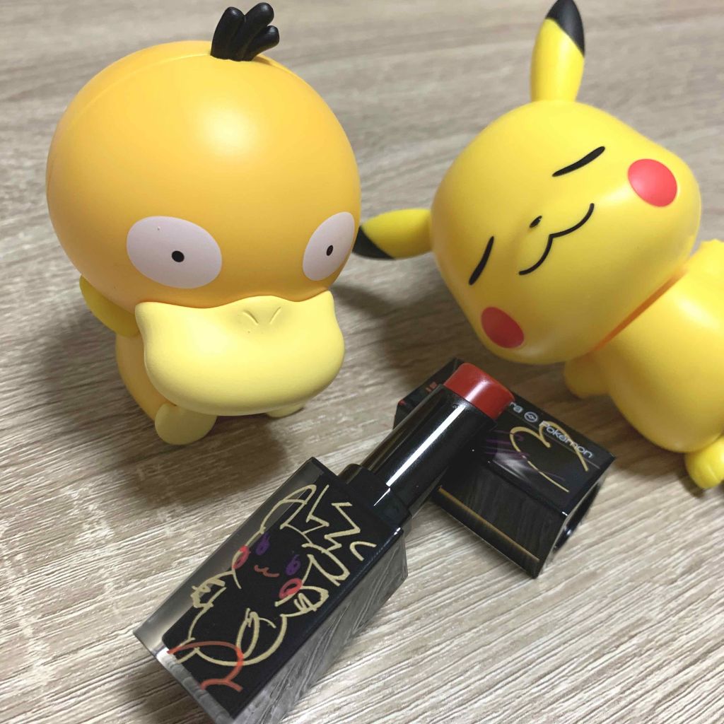 ルージュ アンリミテッド アンプリファイド＜2019年クリスマスコフレ限定＞ A RD 163 フレイム スローアー/shu uemura/口紅を使ったクチコミ（1枚目）