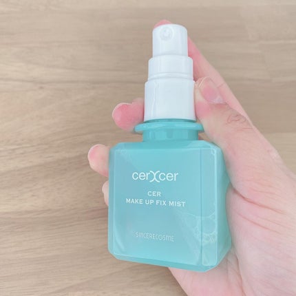 メイクアップフィックスミスト/cerXcer/フィックスミストを使ったクチコミ(2枚目)
