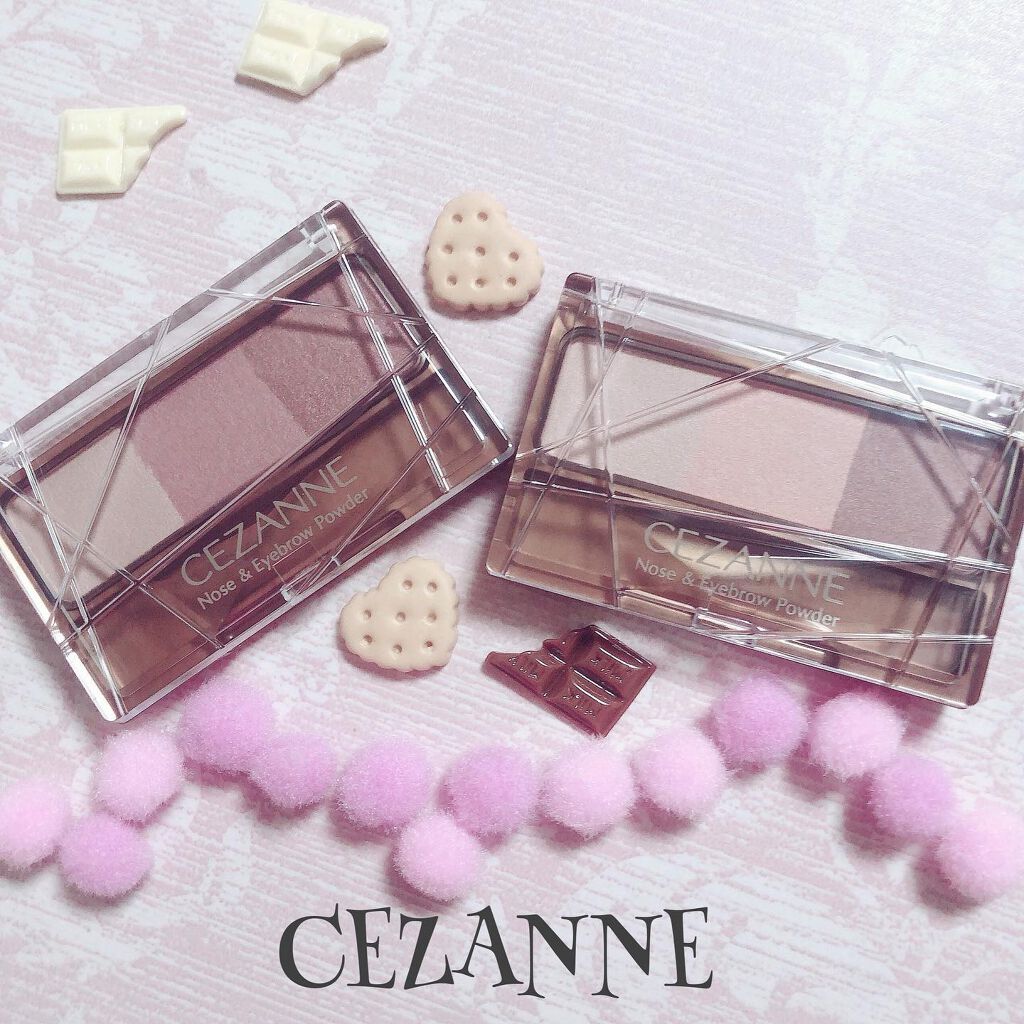 ノーズ&アイブロウパウダー/CEZANNE/パウダーアイブロウを使ったクチコミ(1枚目)