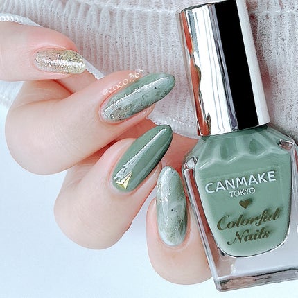 カラフルネイルズ/キャンメイク/マニキュアを使ったクチコミ(5枚目)