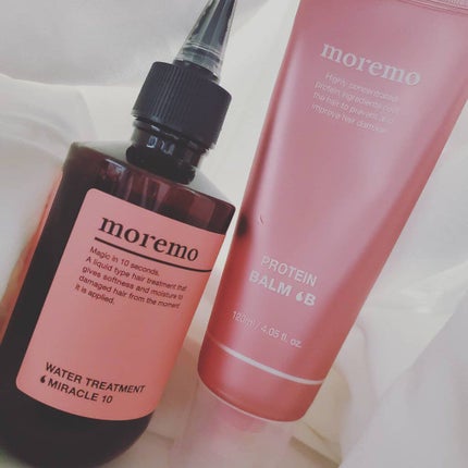 ウォータートリートメントミラクル10/moremo/洗い流すヘアトリートメントを使ったクチコミ(1枚目)