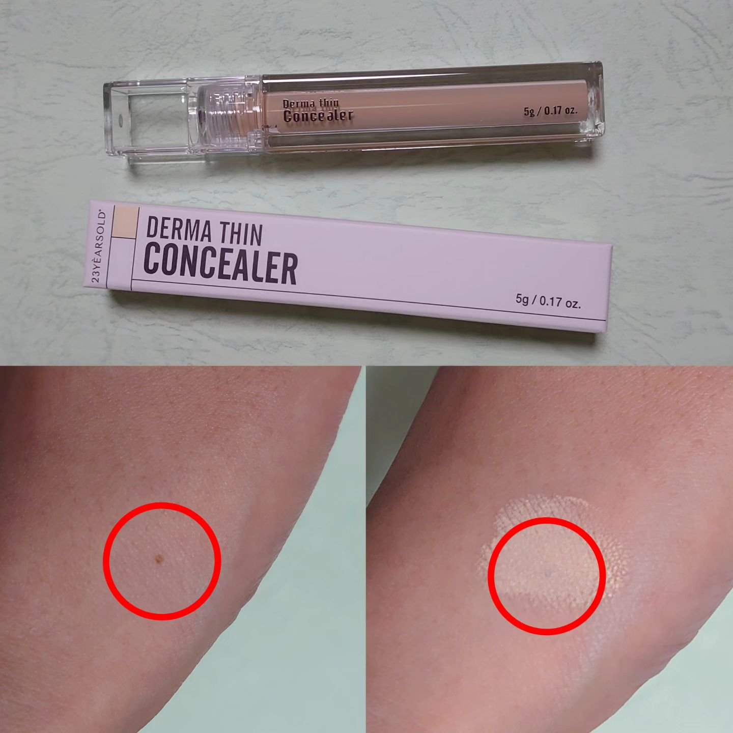 ダーマシンベースフリートーンアップクリーム/23years old/化粧下地を使ったクチコミ（3枚目）