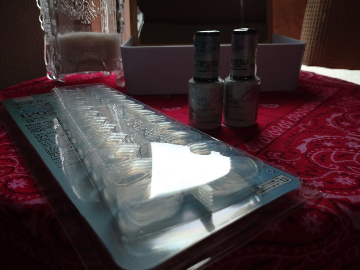 ネイルチップオーバルタイプ/DAISO/ネイルチップ・パーツを使ったクチコミ(1枚目)