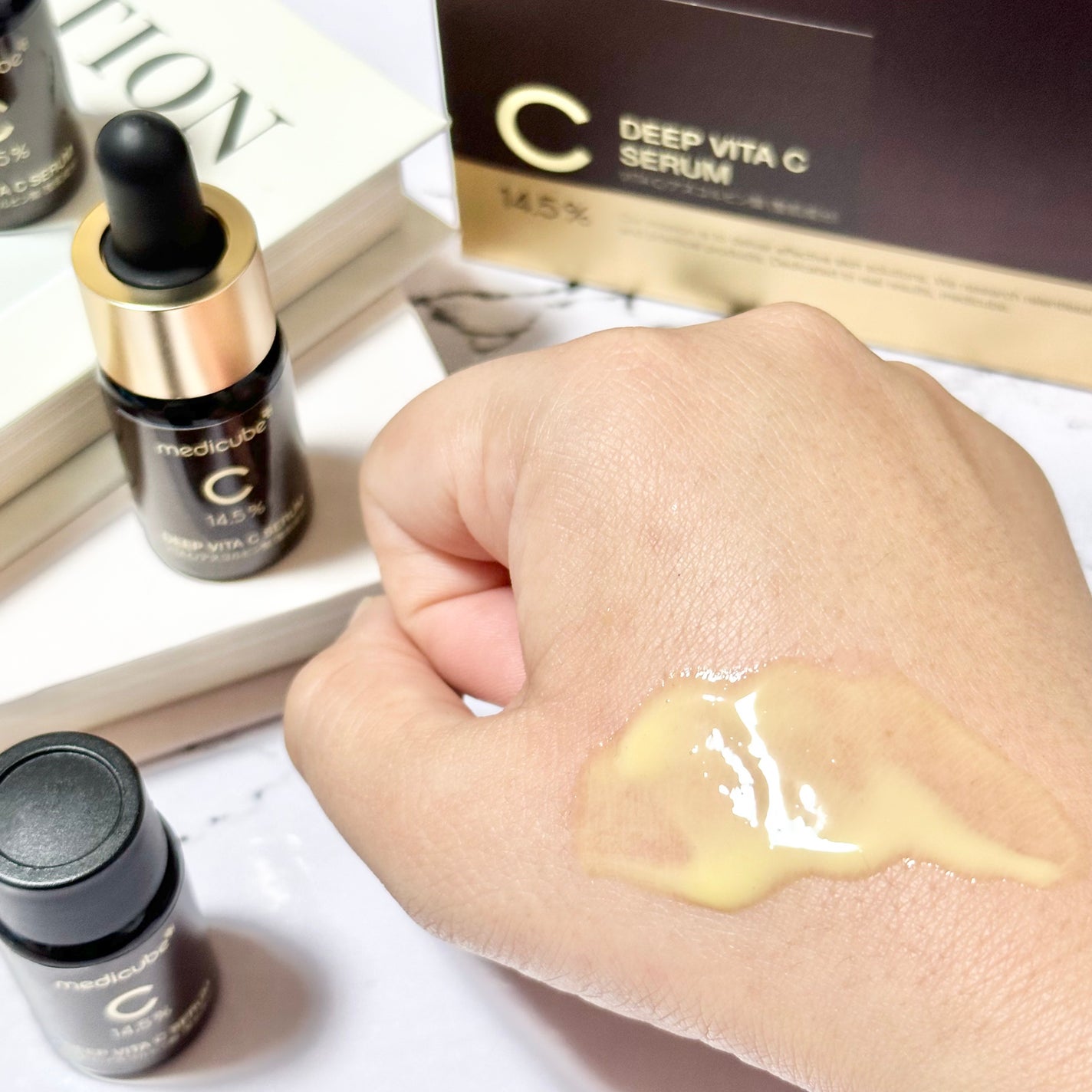 ディープビタCアンプル2.0/MEDICUBE/美容液を使ったクチコミ(3枚目)