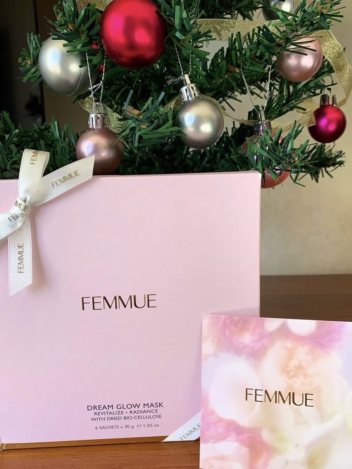ドリームグロウマスク RR（透明感・キメ）/FEMMUE/シートマスク・パックを使ったクチコミ（1枚目）
