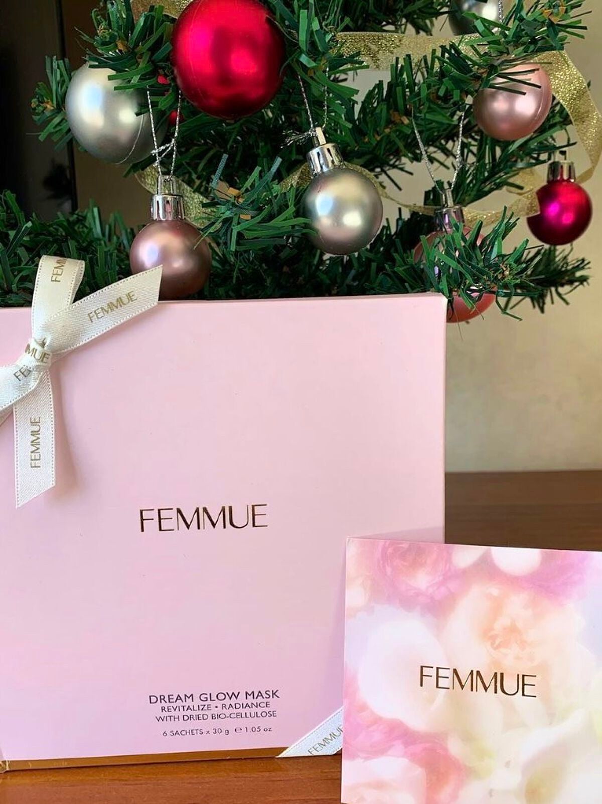 ドリームグロウマスク RR(透明感・キメ)/FEMMUE/シートマスク・パックを使ったクチコミ(1枚目)