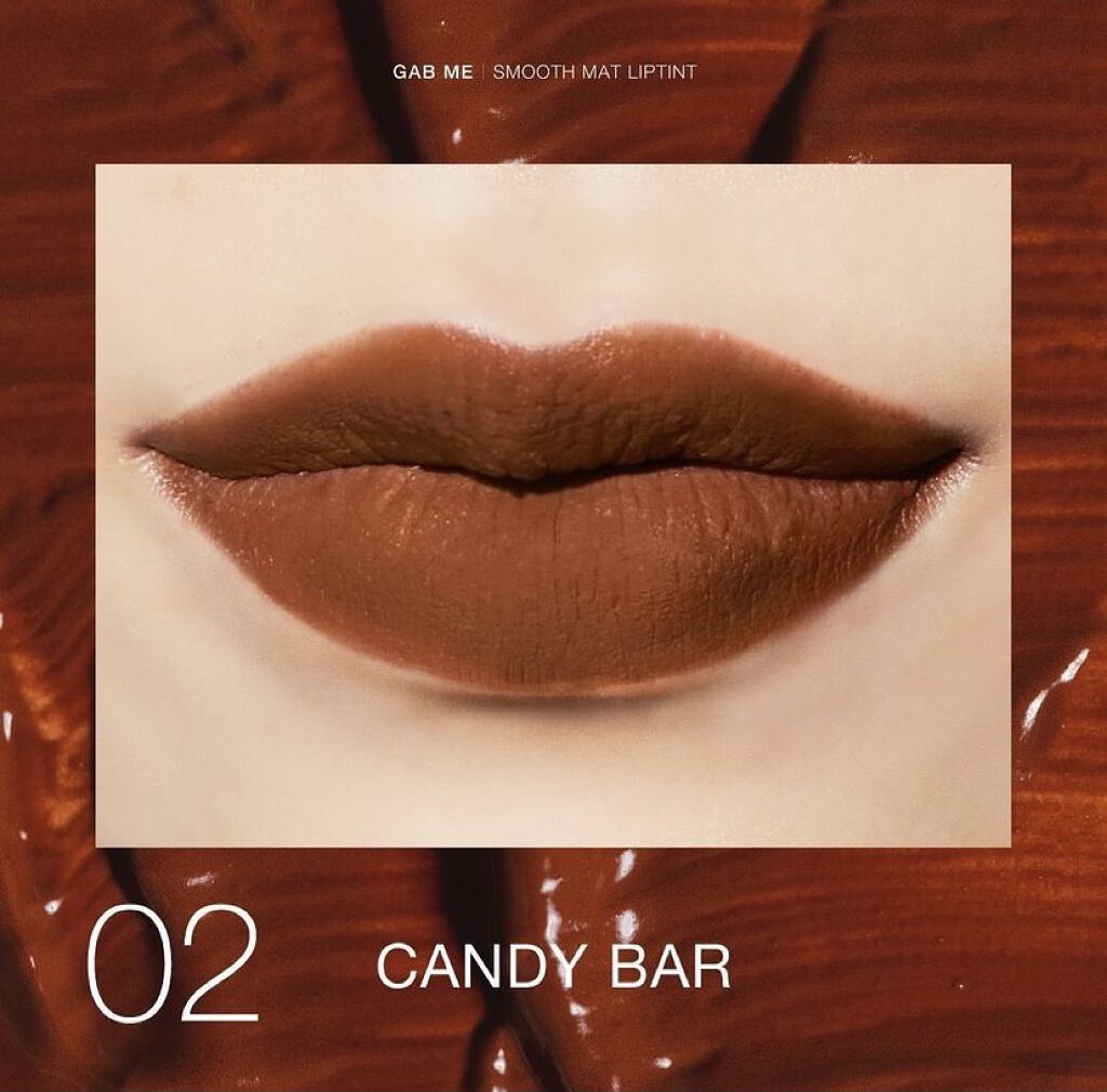 スムースマットリップティント/GAB ME/リップティントを使ったクチコミ（2枚目）