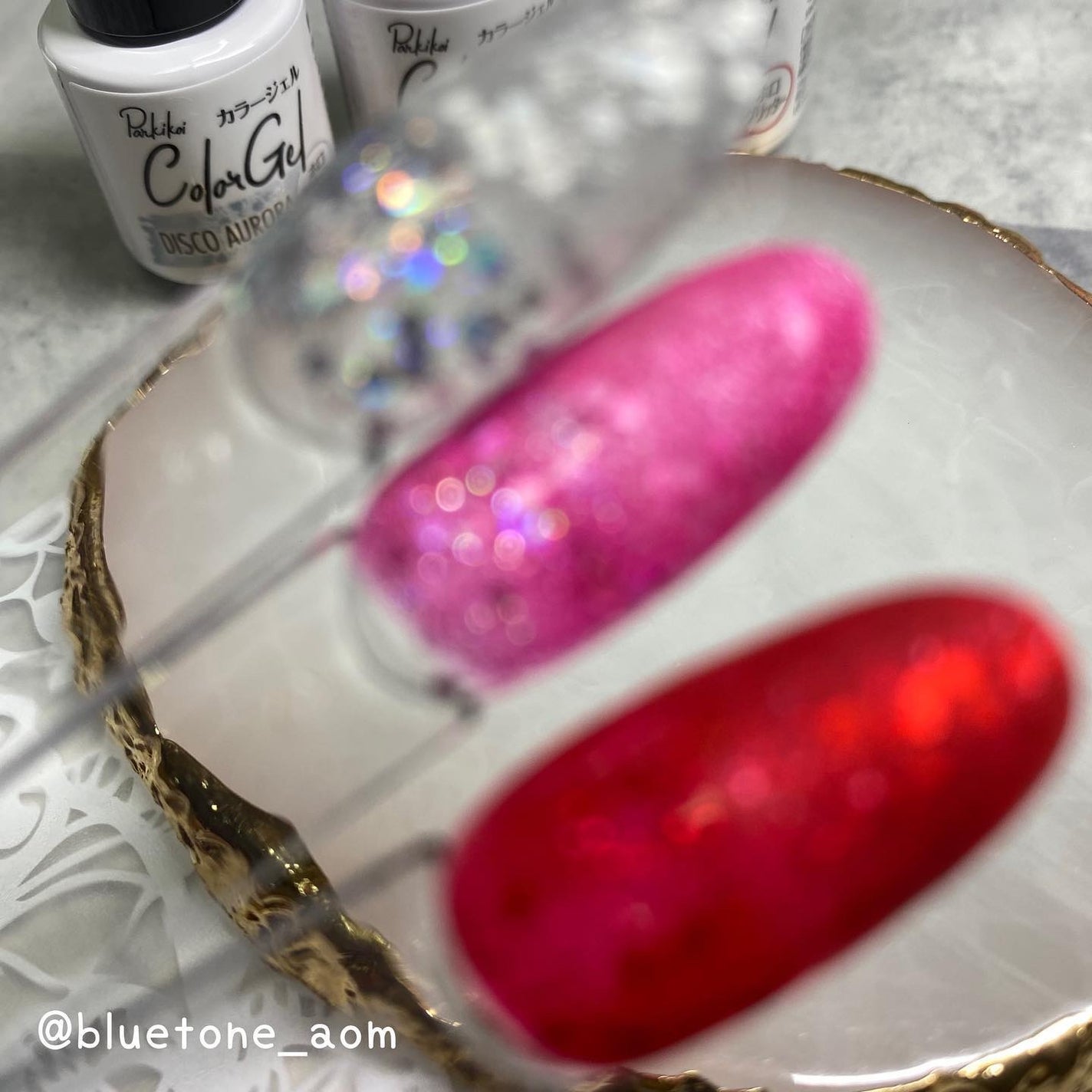 パル カラージェル/キャンドゥ/ジェルネイルを使ったクチコミ(8枚目)