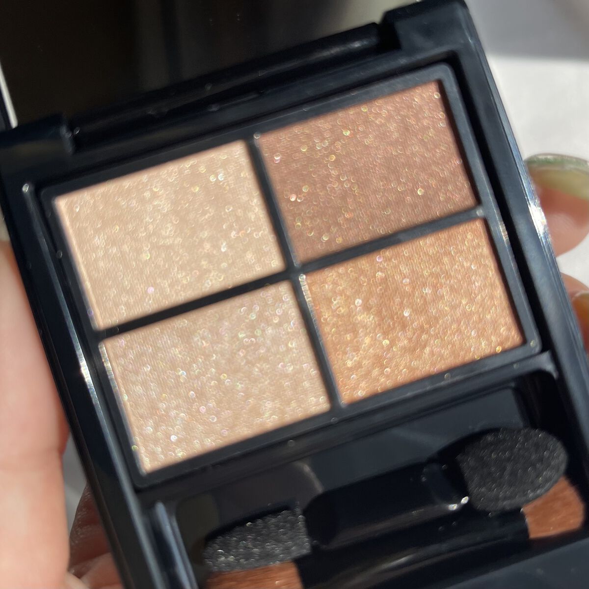 ミネラルクラッシィシャドー/エトヴォス/アイシャドウパレットを使ったクチコミ（3枚目）