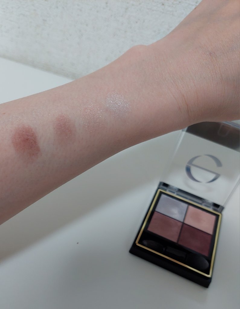 リアルクローズシャドウ/excel/アイシャドウパレットを使ったクチコミ（3枚目）