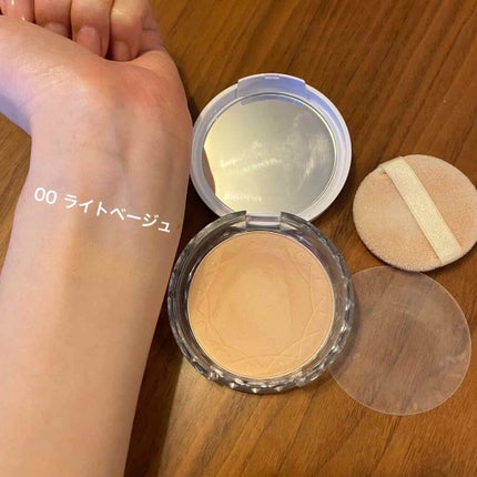 UVクリアフェイスパウダー/CEZANNE/プレストパウダーを使ったクチコミ(2枚目)