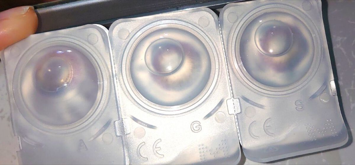 バーリーアイズ/BARRIEYES/カラーコンタクトレンズを使ったクチコミ（2枚目）