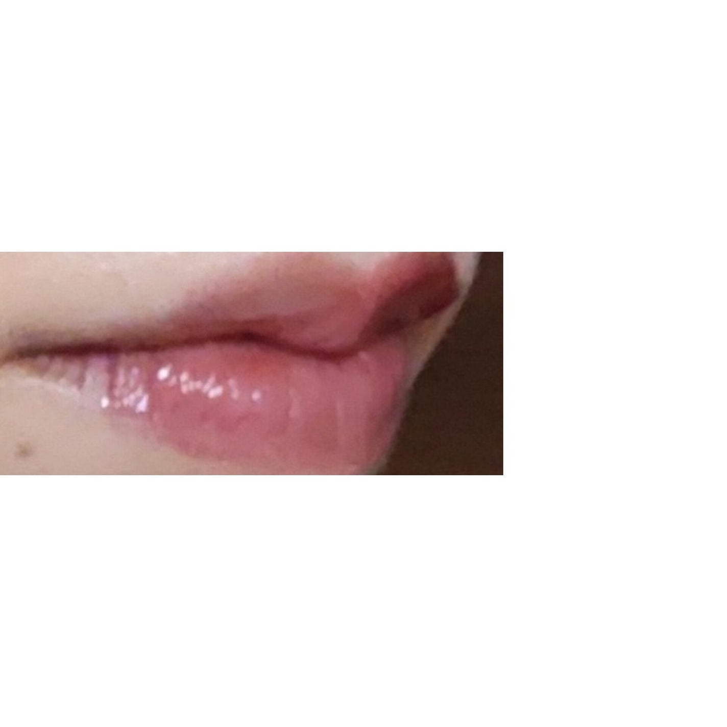 グラスティングカラーグロス/rom&nd/リップグロスを使ったクチコミ(4枚目)