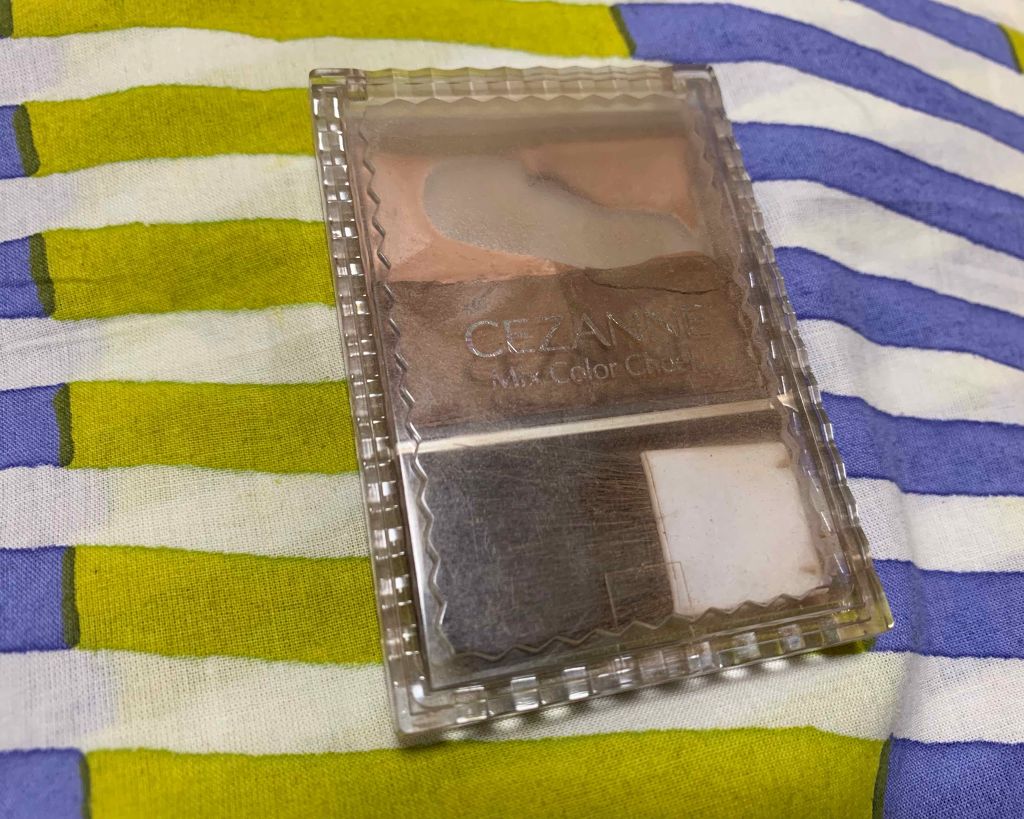 ミックスカラーチーク/CEZANNE/パウダーチークを使ったクチコミ(1枚目)