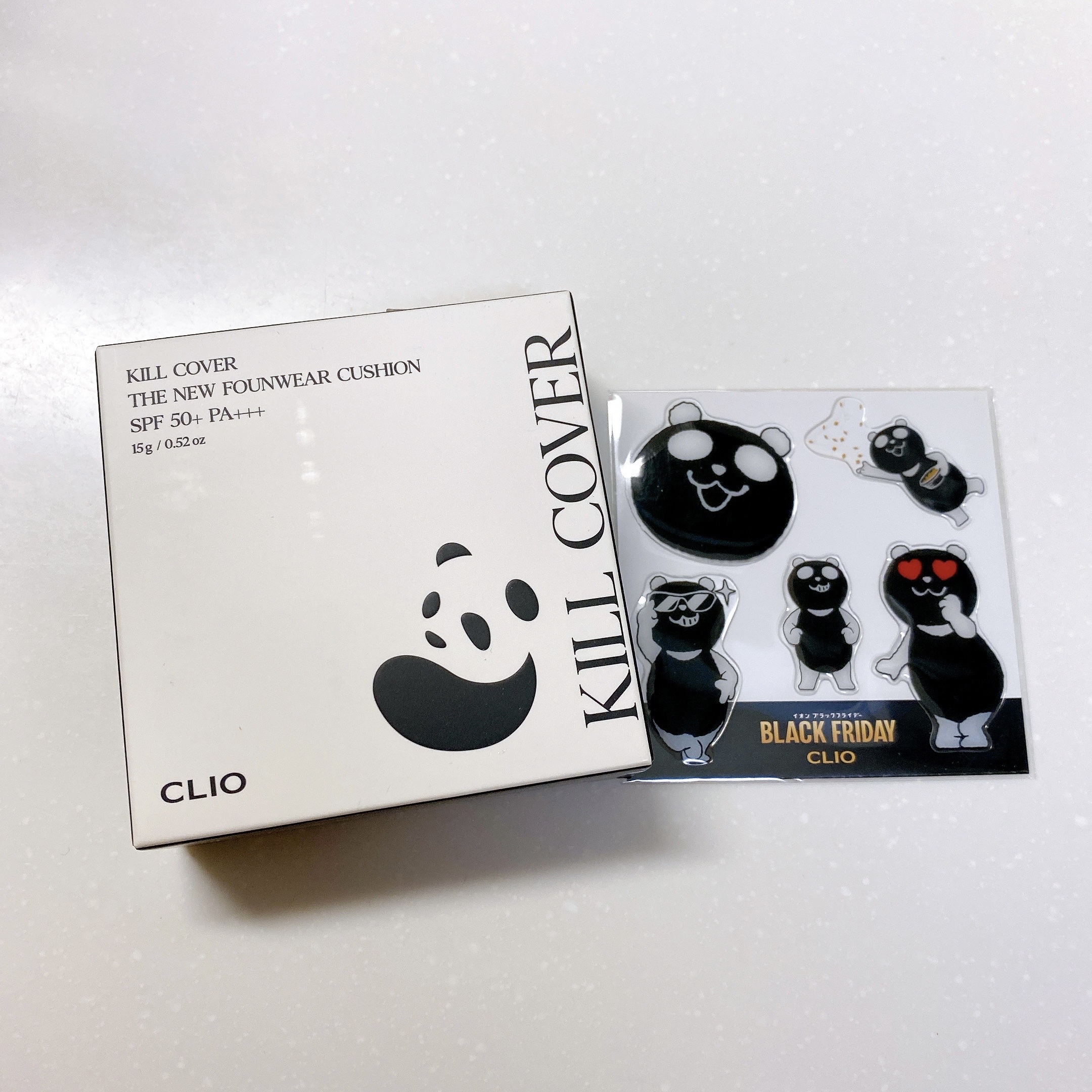 キル カバー ザ ニュー ファンウェア クッション 03 LINEN/CLIO/クッションファンデーションを使ったクチコミ（1枚目）